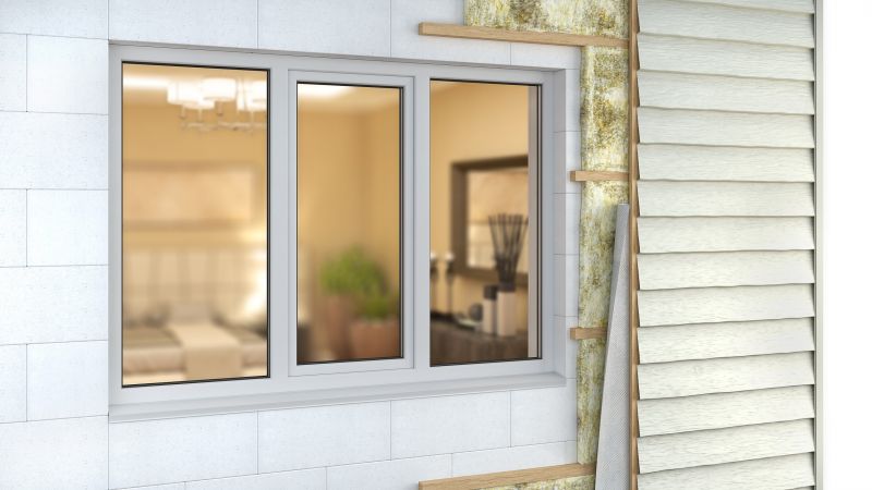 Close-up of Fiber Siding Panel